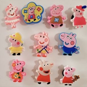 10 pcs. Shoe charms for crocs